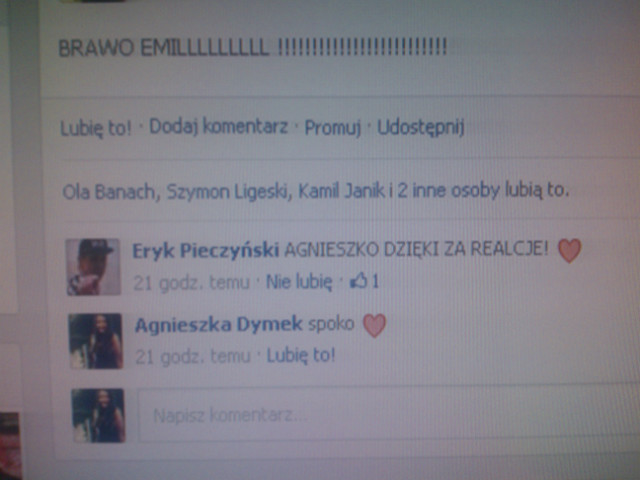 rozmowa z facebooka