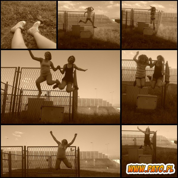 100 metrw nad ziemi ;*
