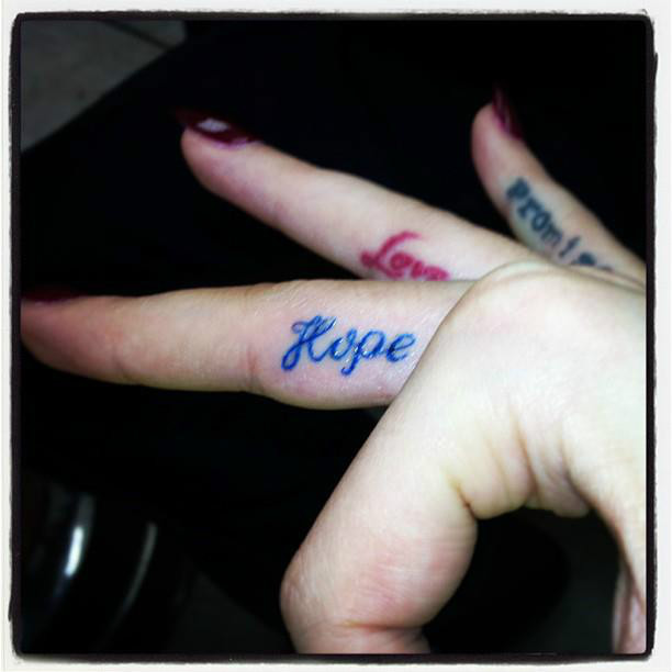 promise, love i hope