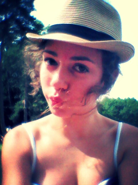 W kapelusiku:p