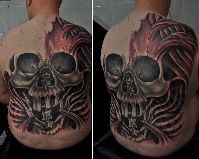 skull tattoo