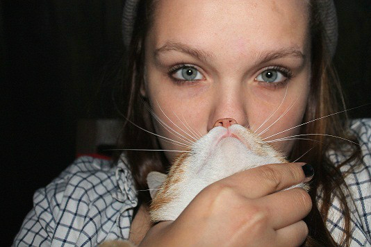 Me and my cat Boniek 