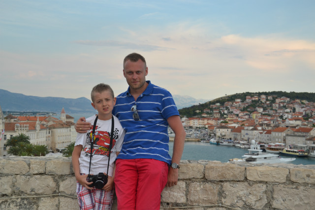 Na wiey w Trogirze