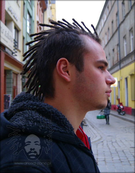 Krasta irokez dredy