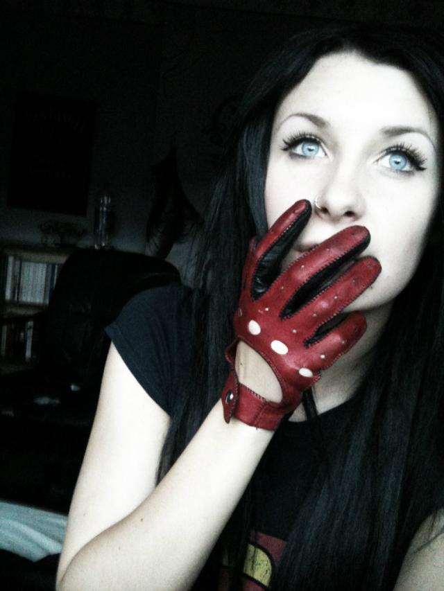 The red glove. 