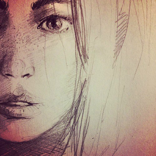 In the chill of your stare