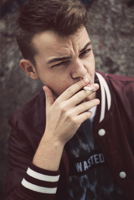 smoking.