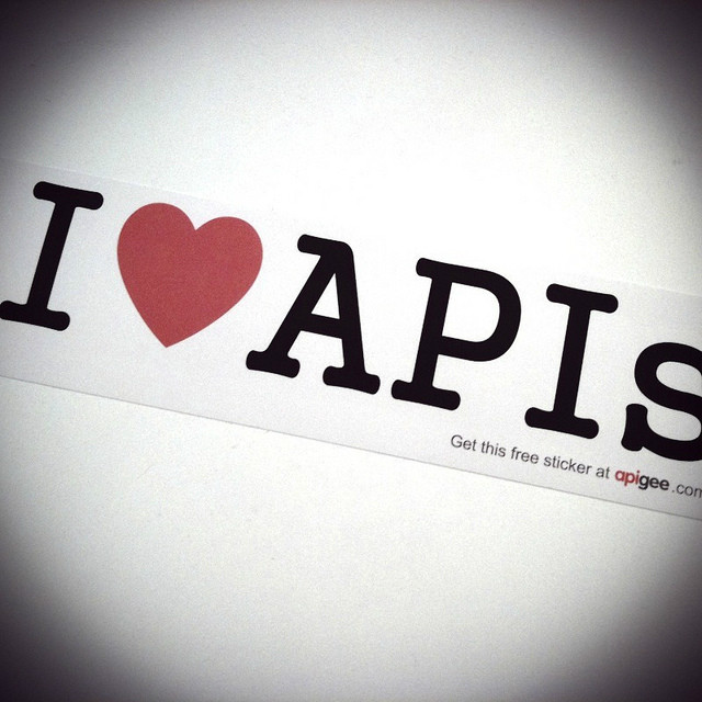 Naklejki I love API's