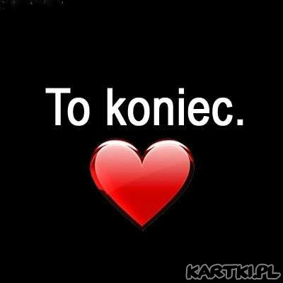 KONIEC