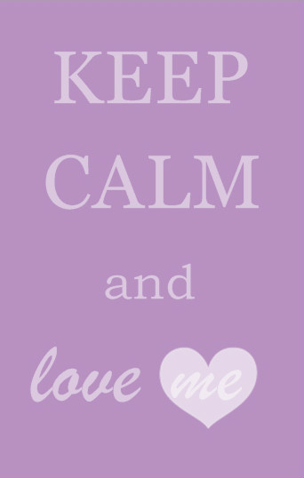 keep calm.