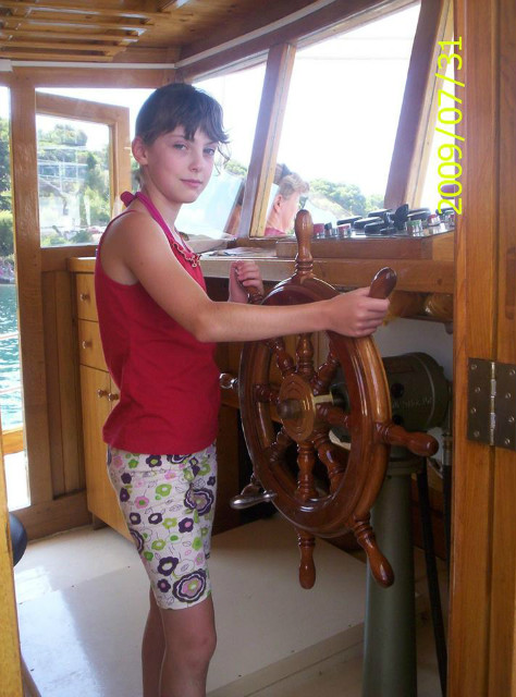 ydek za sterami :P