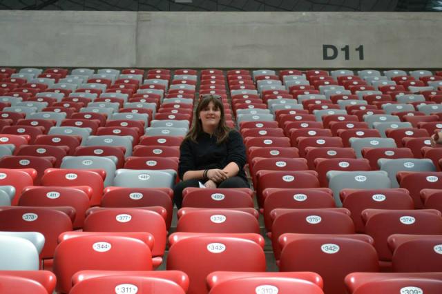 Na stadioniku :)
