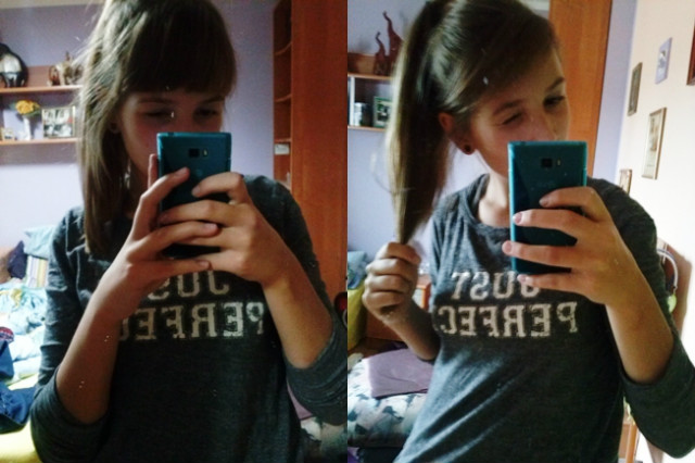 Nowa grzywka ;) 