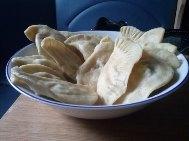 sobotnie pierogi :)