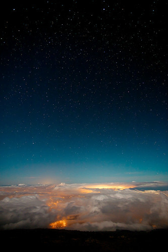 a carpet made of stars 