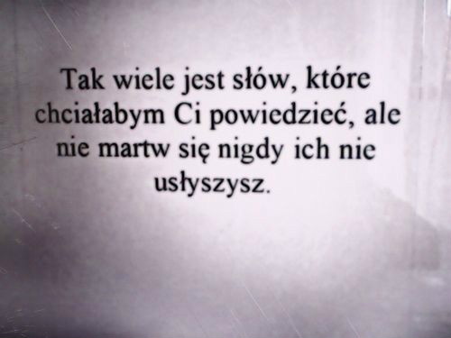 Nie martw si.
