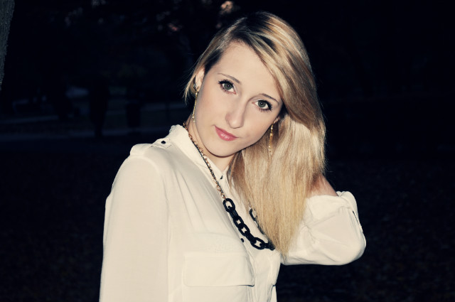 bez grzywki ;c