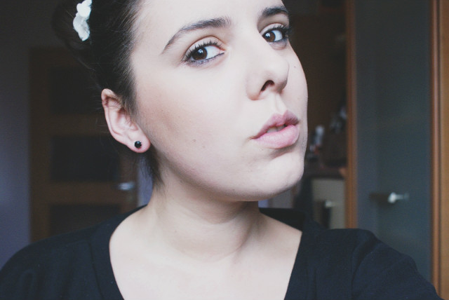 ; )