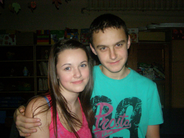 Na dyskotece z Karolin :)