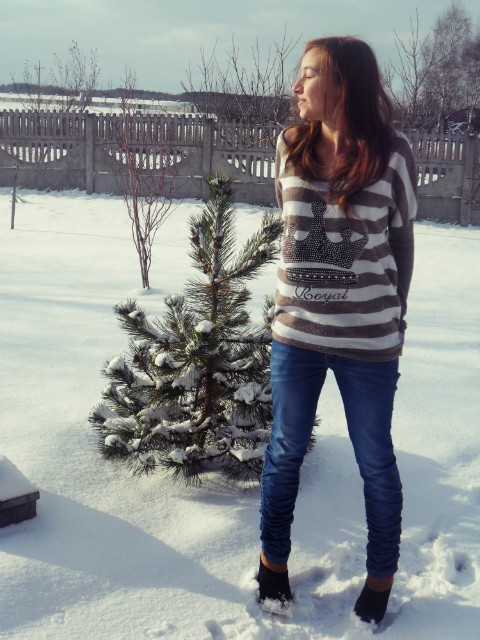 Snow.
