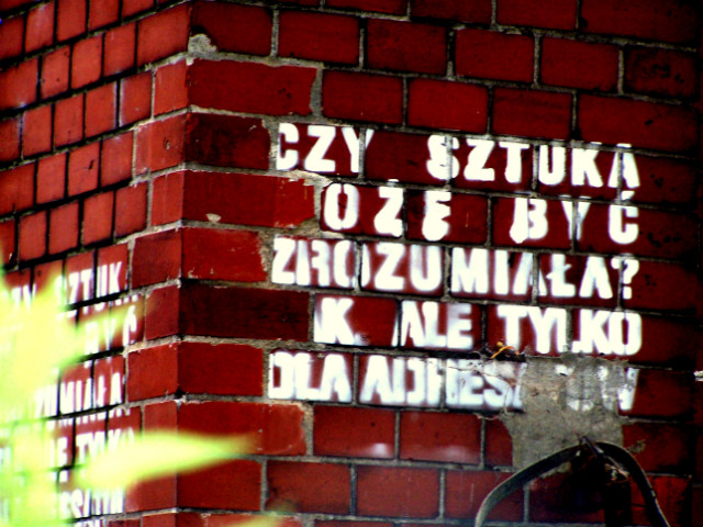 przy okazji artyzmu