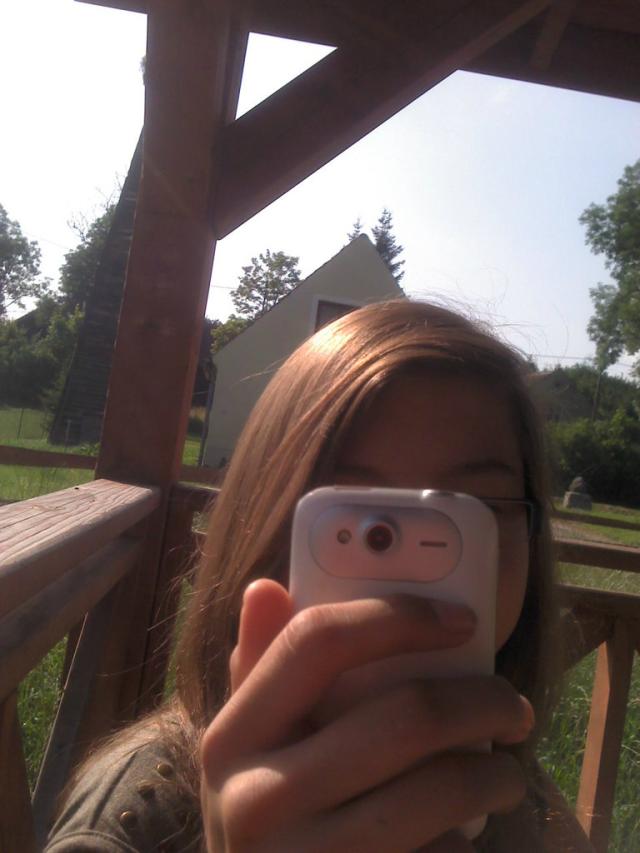 Martynak i jej telefon :P 