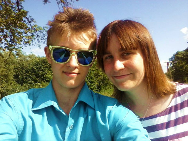 Z Dominikiem;*