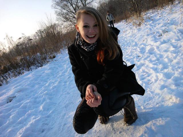 Pierwsze niegi ;3