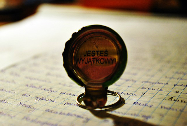 Wpis madziaalla