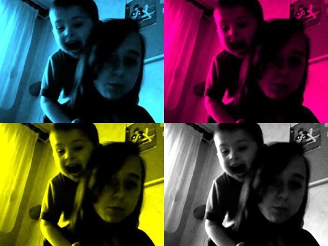 Z kuzynkiem :**