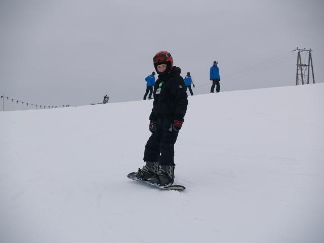 Ja na snowboard 