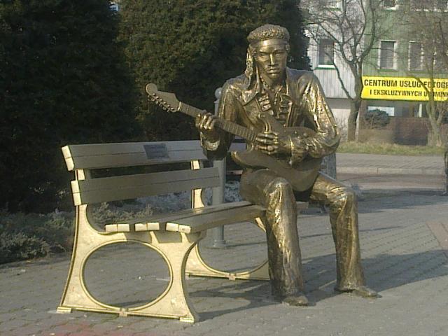 Pomnik - Jimmi Hendrix