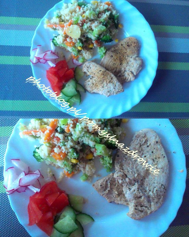 4. Kus kus z piersi w jogurcie