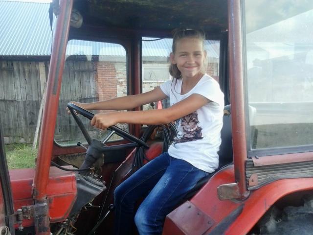 Oram Pole Na traktore !