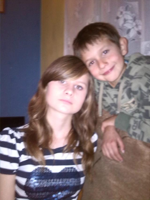 Z Braciszkiem :P
