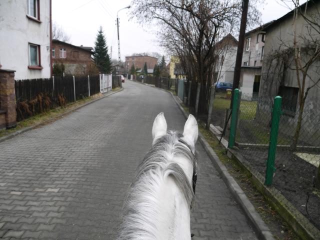 Na spacerze.