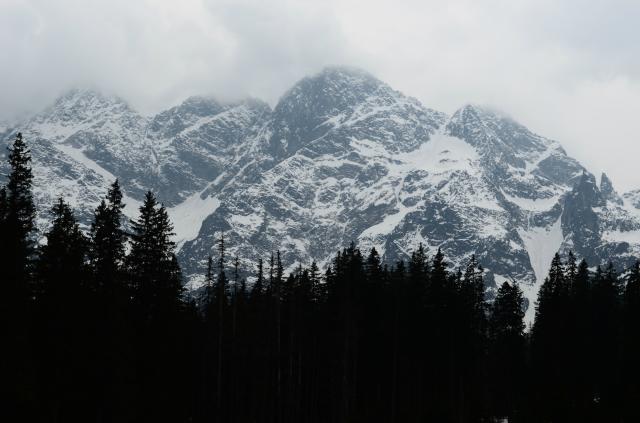Zimno, szaro, ponuro.