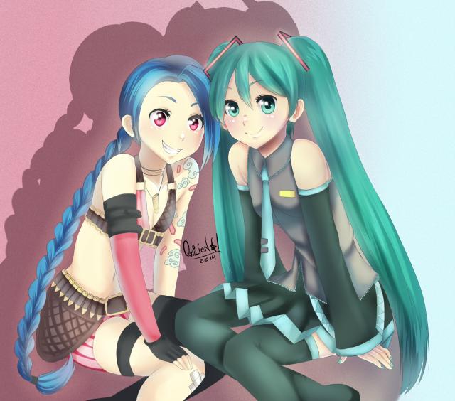 Jinx x Miku