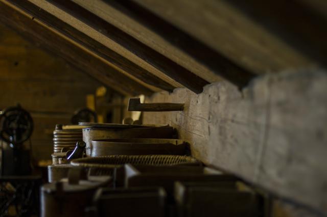 On the attic...