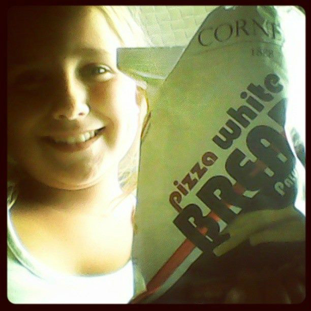Pizza white...