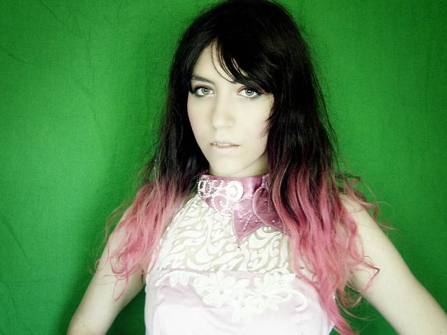 pink hair