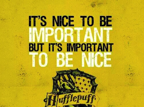 Hufflepuff!