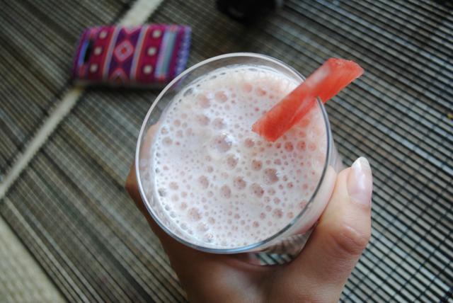 banana&watermelon smoothie
