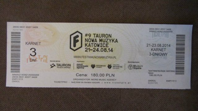 TAURON CHET FAKER BILET