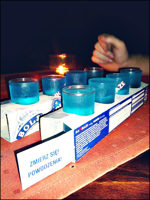 blue shots