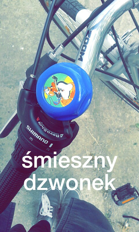 rowerem przemierzam wiat