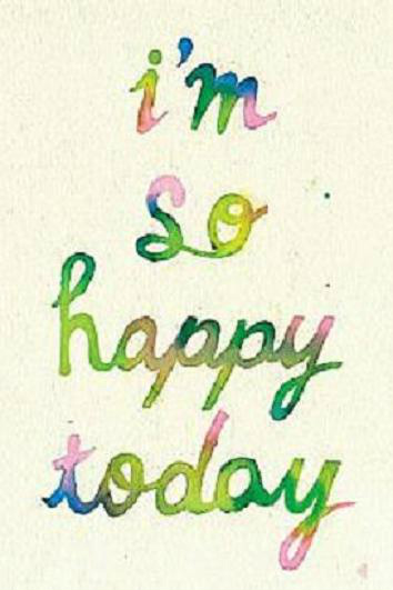 because I'm happy :-)