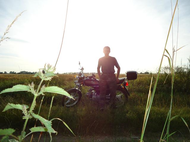  z przejadki motorem ;)