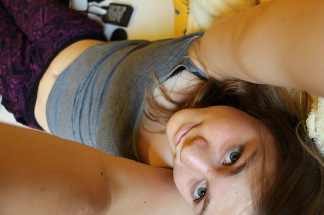 but first, let me take a selfie.