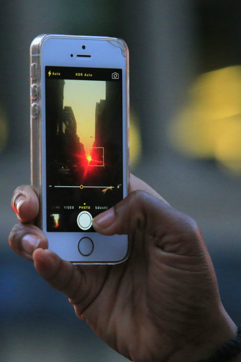 Manhattanhenge /fot : Reuters